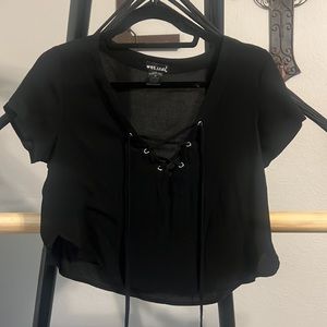 Wet Seal Black Shirt size M